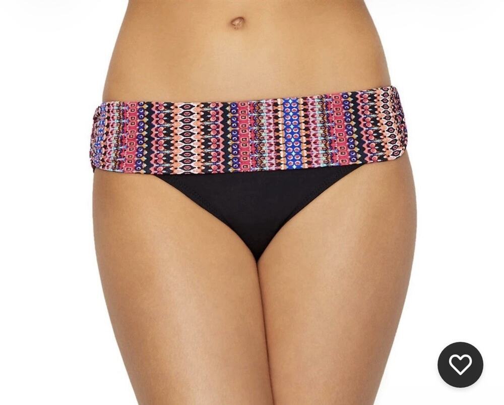 Anne Cole Swim Size XL Friendship Bracelet Foldover Bikini Bottom 118744 NWT